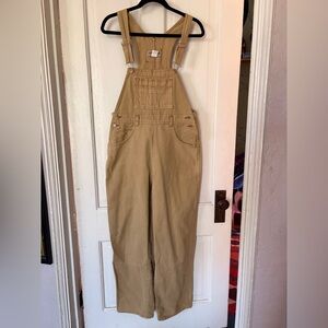 Vintage Denim Women's Tan Overalls